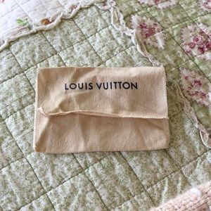 LV key chain a mini coin purse protection bag